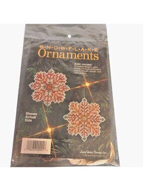 June Grigg Designs Snowflake Ornaments Kit K 901